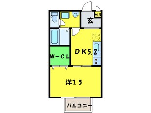 エトワ－ルの物件間取画像